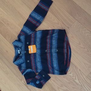 New Gymboree boy flannel shirt nwt size 2T